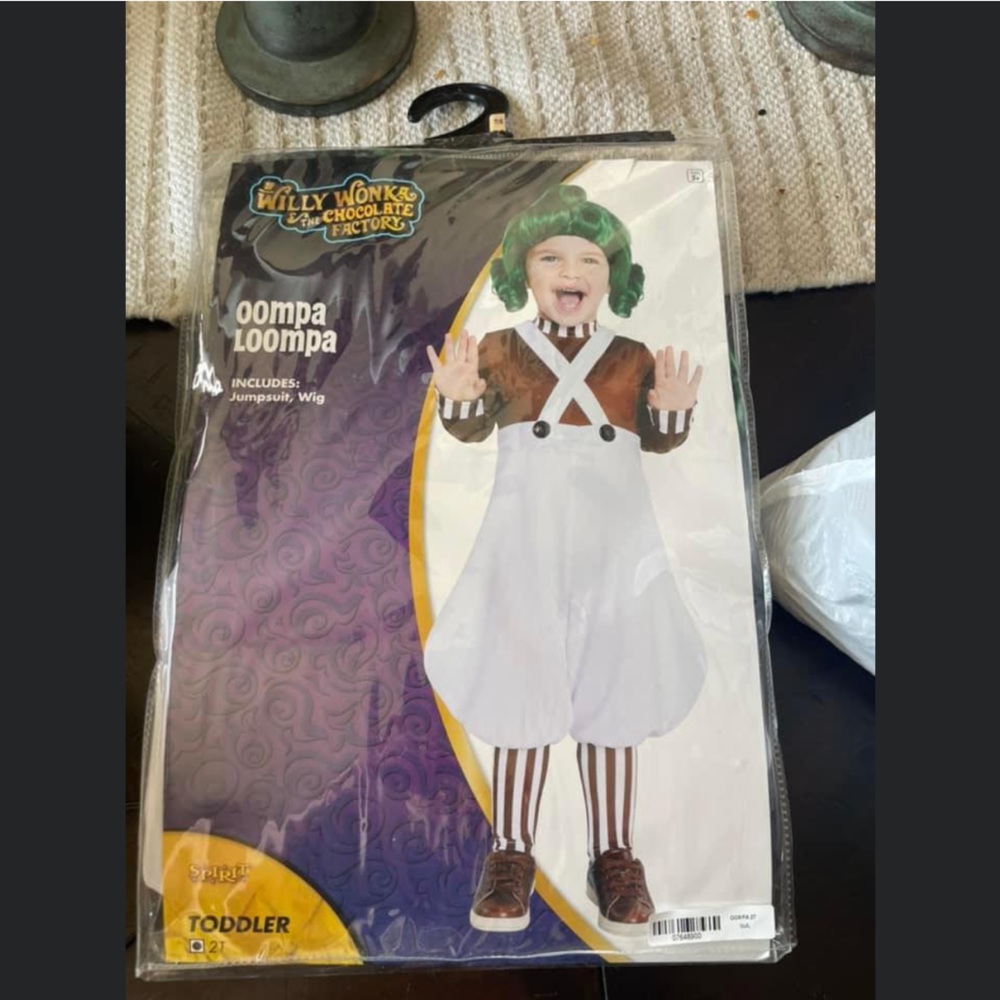 2T Oompa Loompa costume